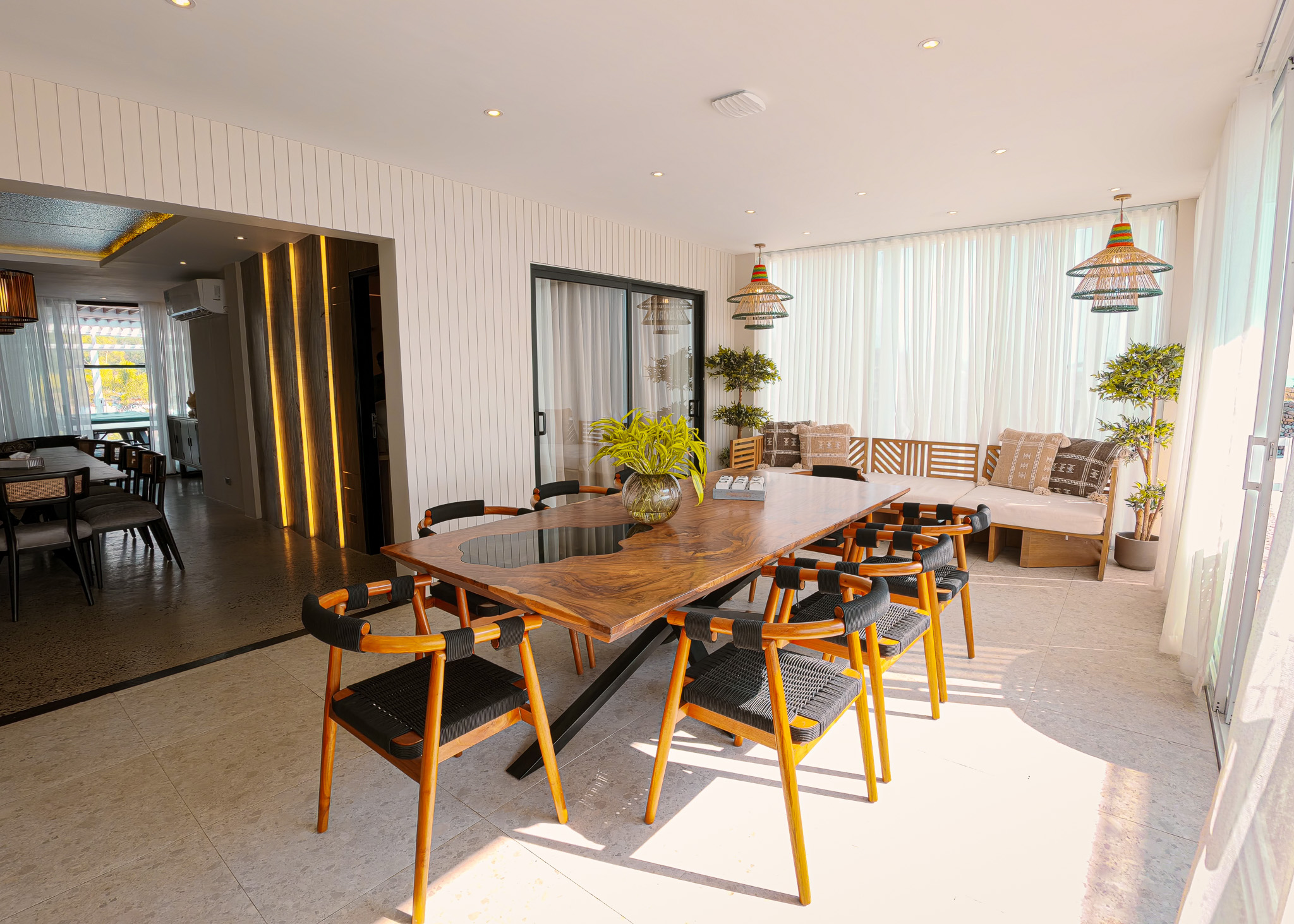 Black Villa Interior