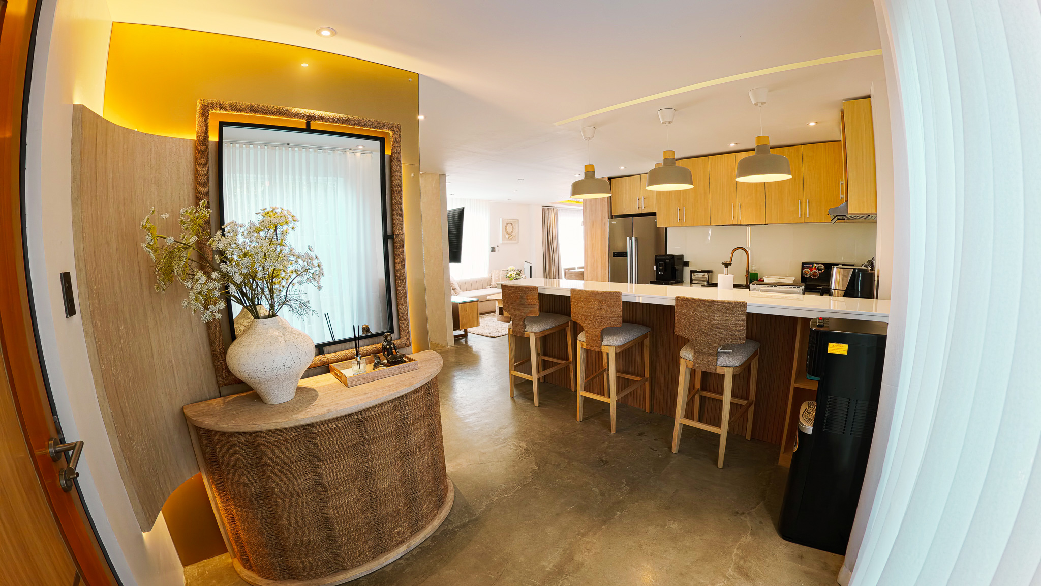 White Villa Interior